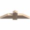 Ekena Millwork Eugene Smooth Timber Gable Bracket, Douglas Fir, 36"W x 10"H x 3 1/2"D x 5 1/2"F, 7/12 Pitch GBW036X10X0406EUG00SDF - alternate 4